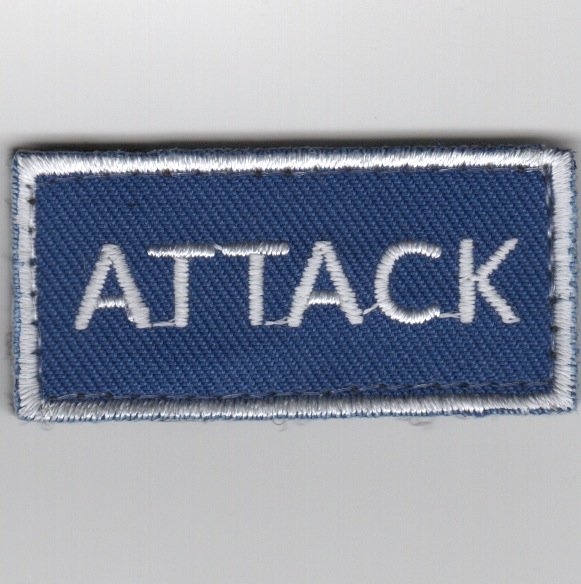 Flight Suit Sleeve - ATTACK (Blue)