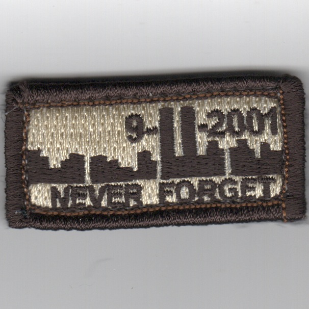 Flight Suit Sleeve - NEVER FORGET (Desert)