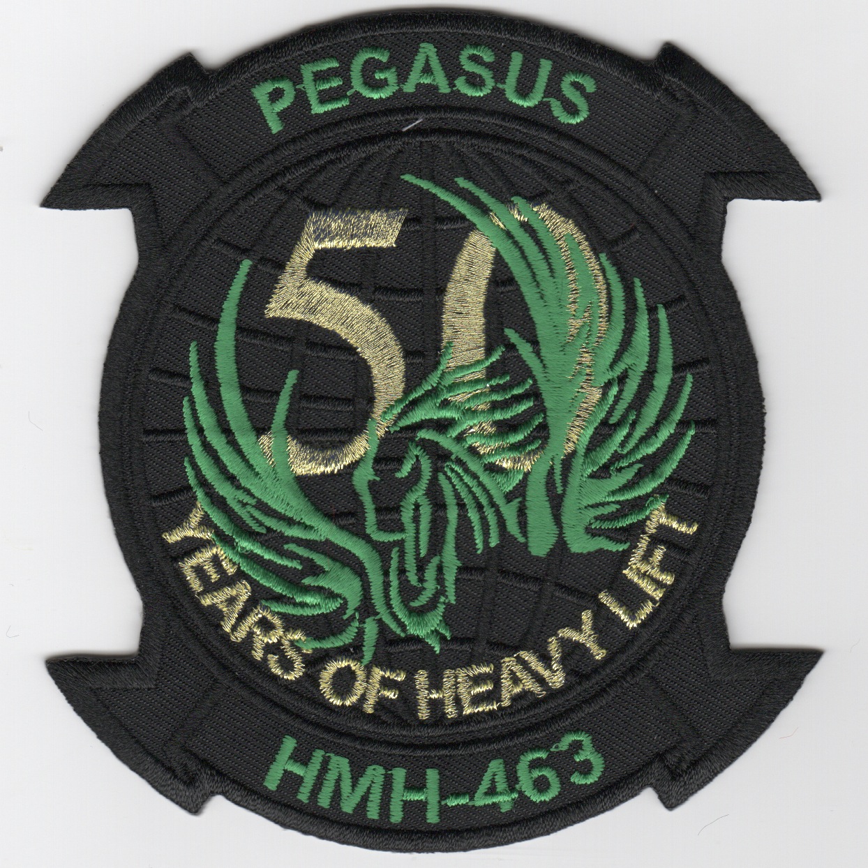 HMH-463 '50th Anniv' Patch (Black)