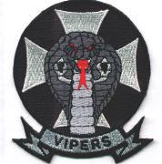 HMLA-169 *VIPERS* Squadron Patch (Gray)