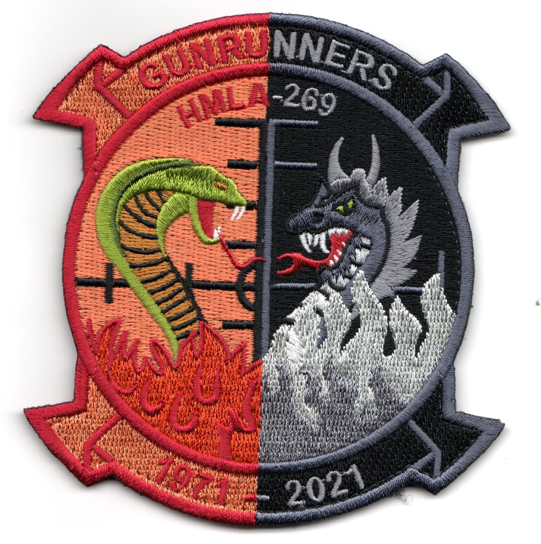 HMLA-269 '50th Anniv' Squadron Patch