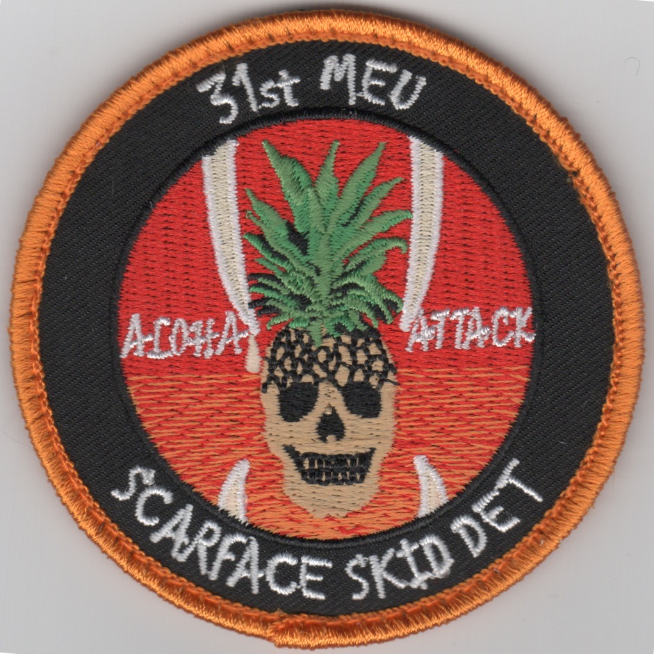 HMLA-367 'Scarface Skid' Patch