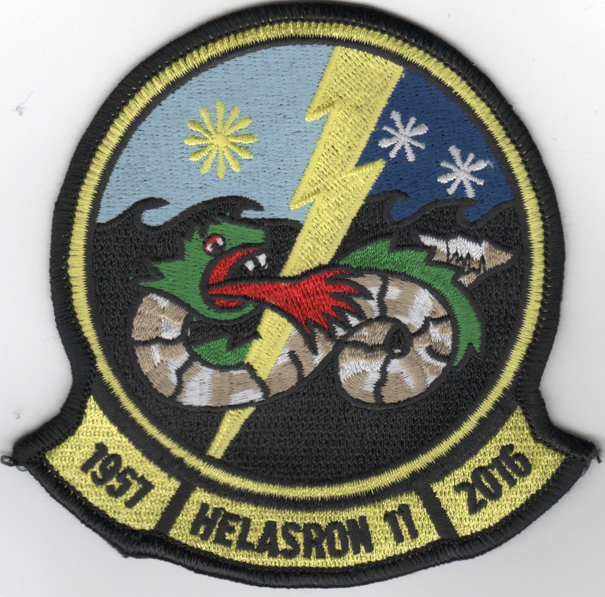 HS-11 1957-2016 'Decomm' Patch