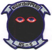 HS-5 'NIGHTDIPPERS' Sq (Red-Bordered Eyes)