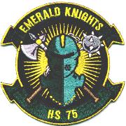 HS-75 Squadron Patch