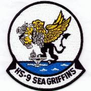 HS-9 Squadron Patch
