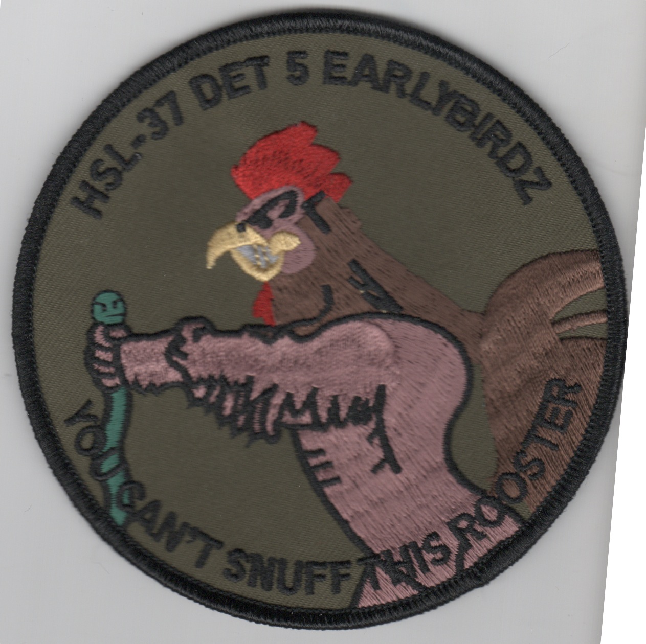 HSL-37 DET-5 'EARLYBIRDZ' Patch (Subd)