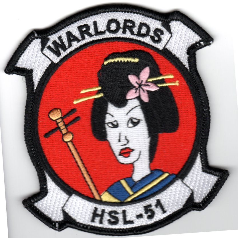 HSL-51 'GEISHA GIRL' Patch