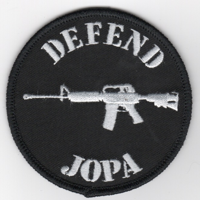 HSM-37 'DEFEND' JOPA (Black/Round)