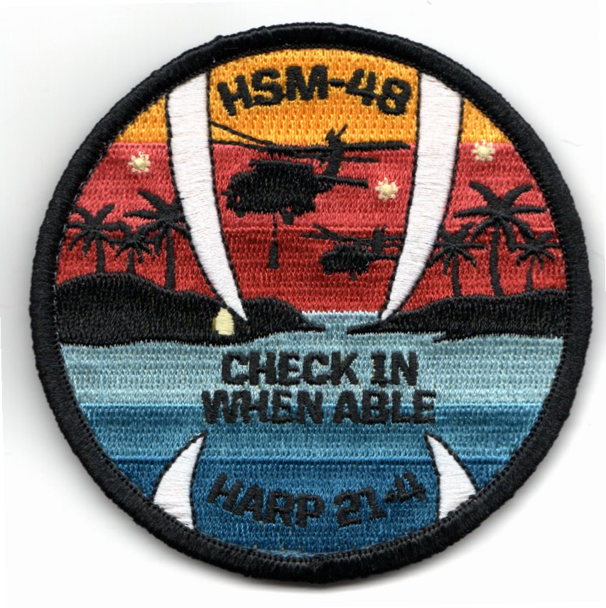 HSM-48 'HARP 21-4' Bullet Patch