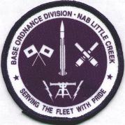 Little Creek Base Ordnance Patch