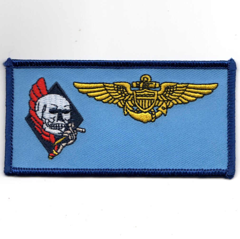 VA-34 'PILOT' Nametag (Blue)