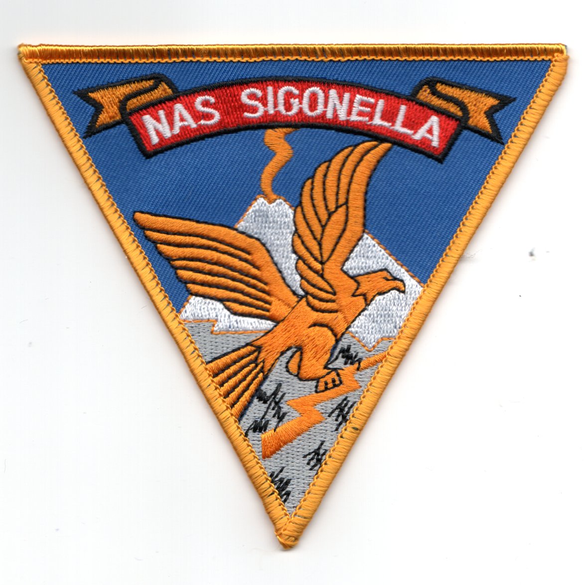 NAS Sigonella Patch (LT Yellow)