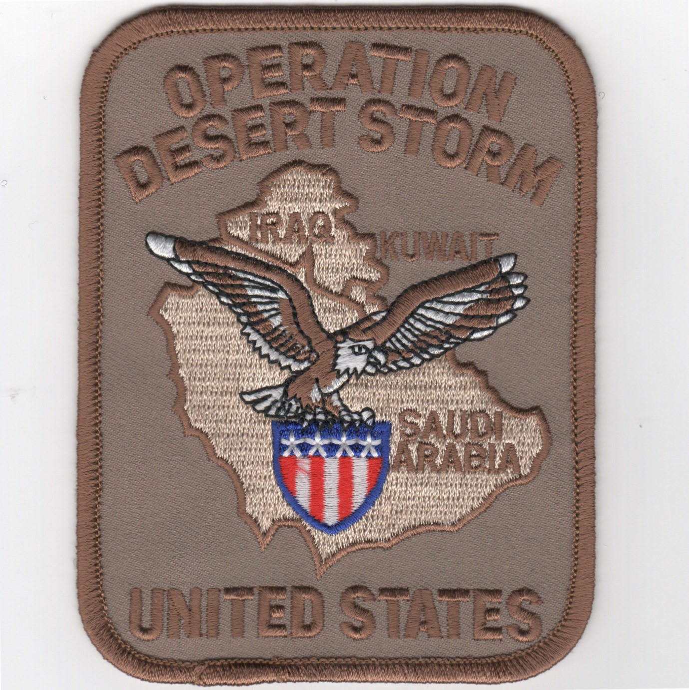 Operation DESERT STORM Patch (Rect/Des)