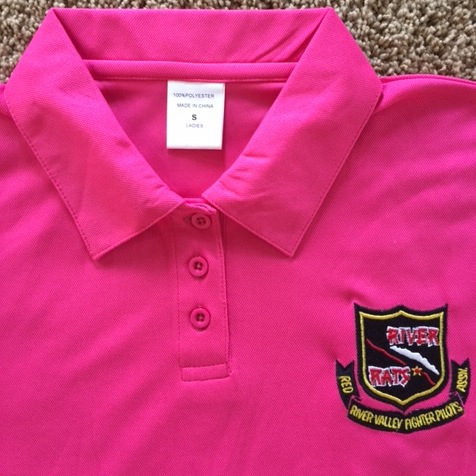 LADIES RRVA Polo Shirt (Pink)