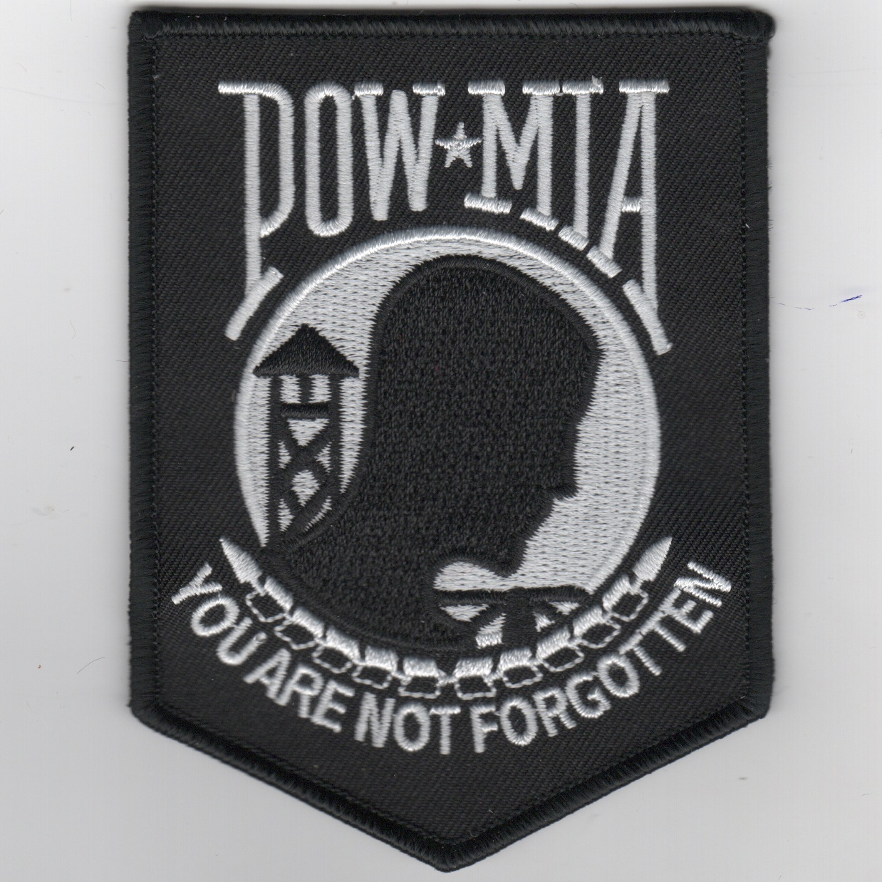 POW/MIA (Black/No Velcro)