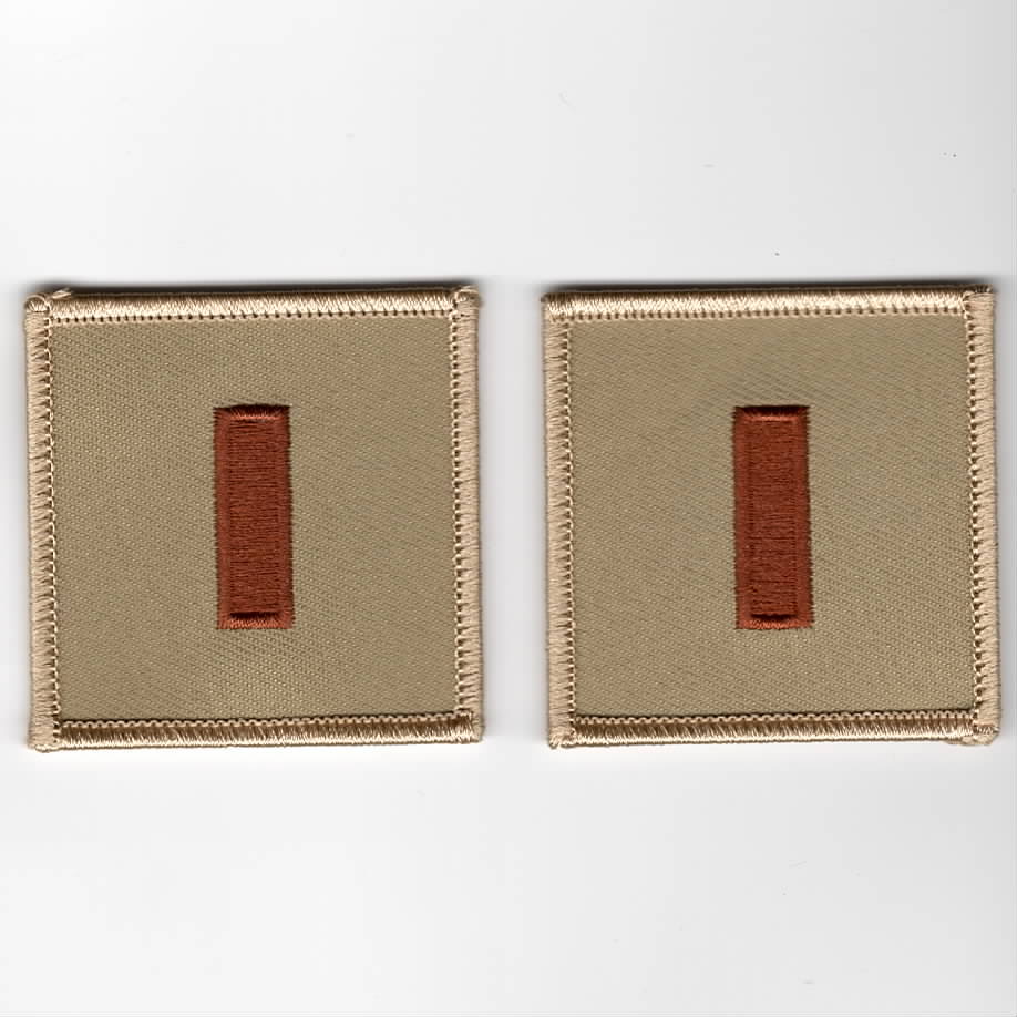 (ALL FORCES) DESERT *O-1* RANK