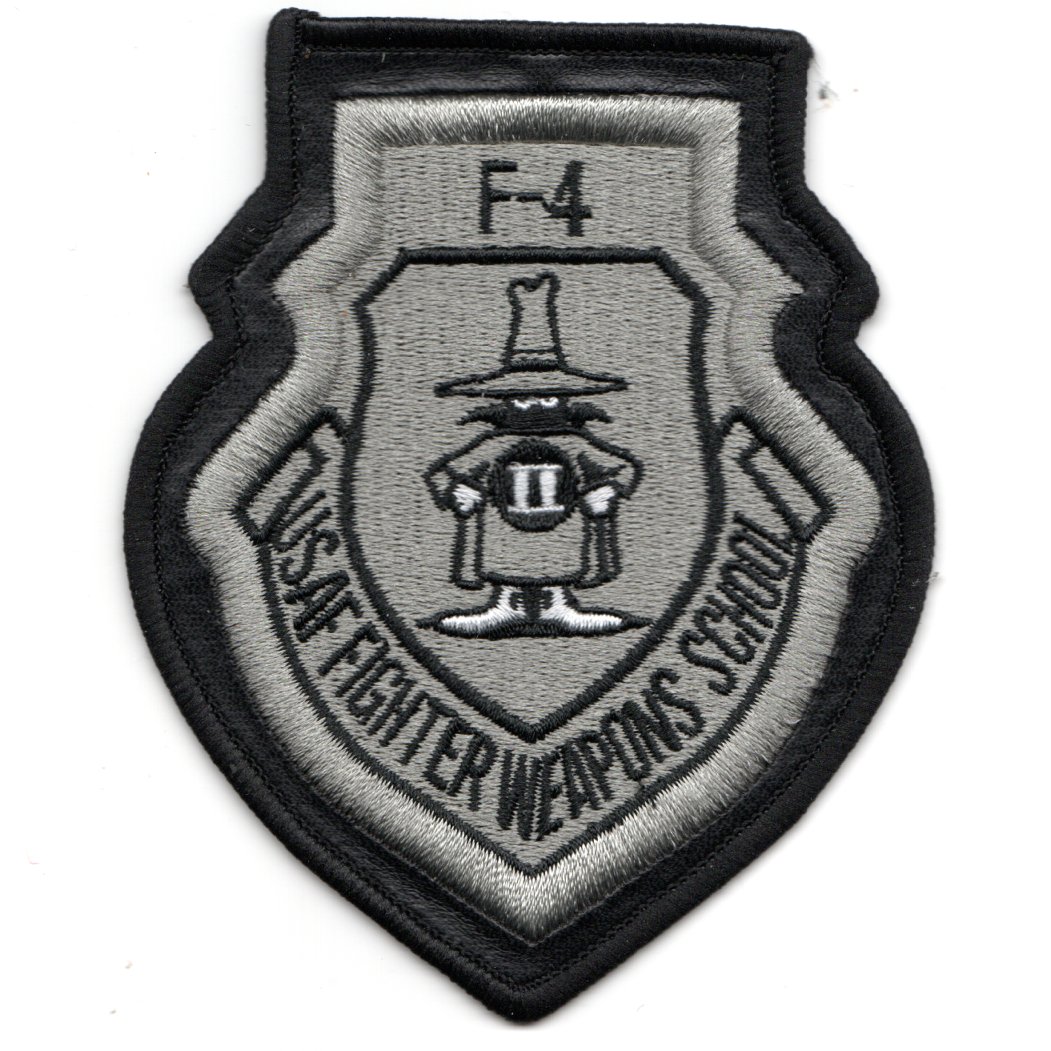 USAF FWIC F-4 Div. Patch (LX/No Velcro)