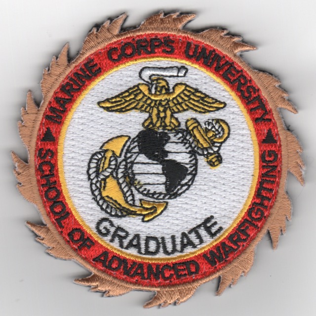 USMC 'Advanced Warfare' School Patch