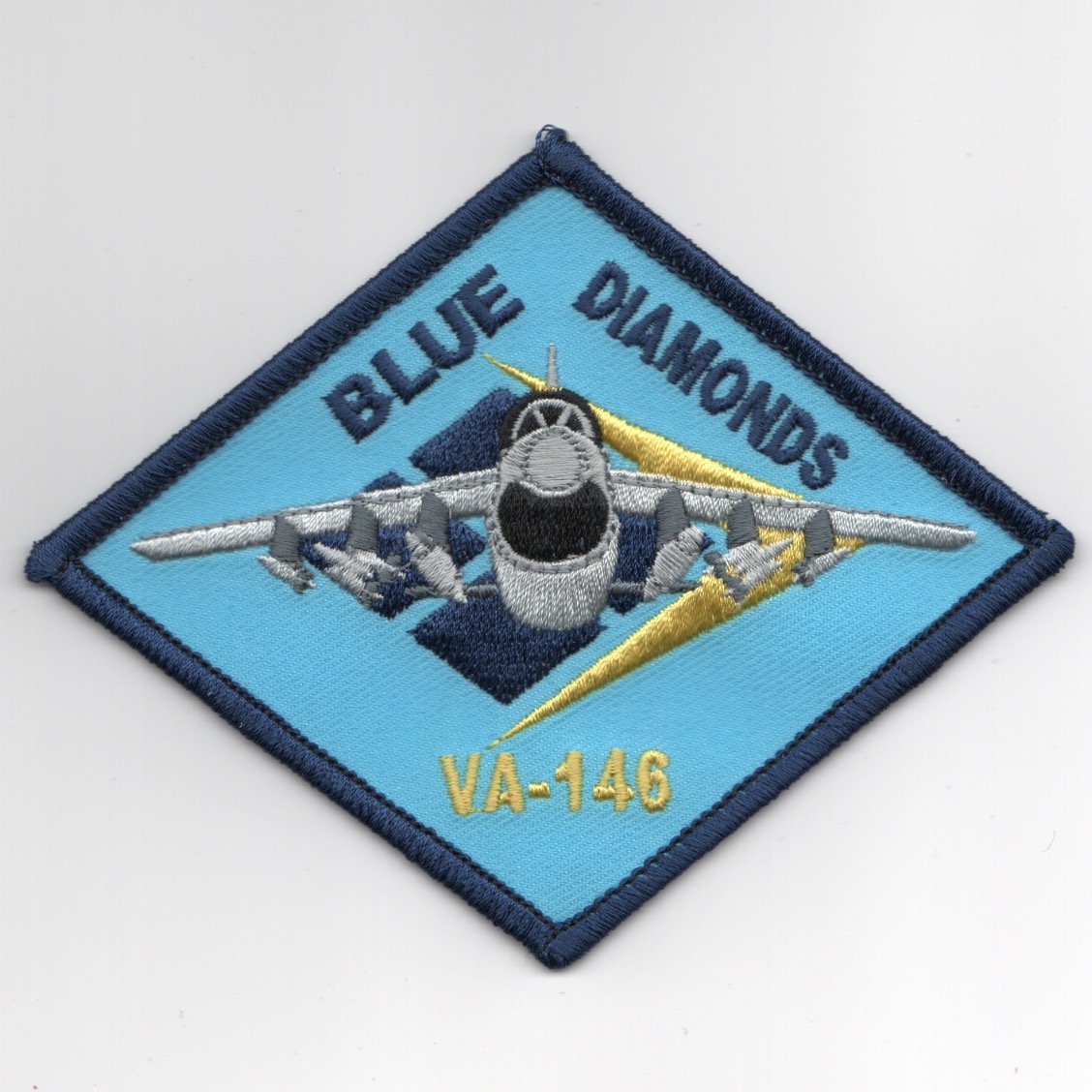 VA-146 A-7E 'DIAMOND' Heritage Patch (Blue)