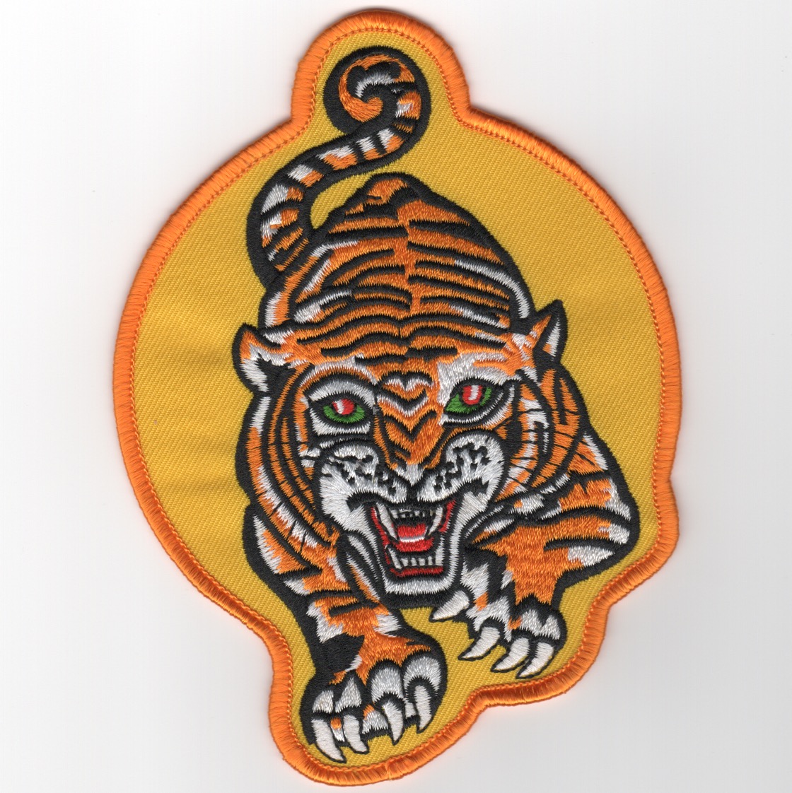 VA-65 'Tiger' Patch (Med/Yellow/Orange Border)
