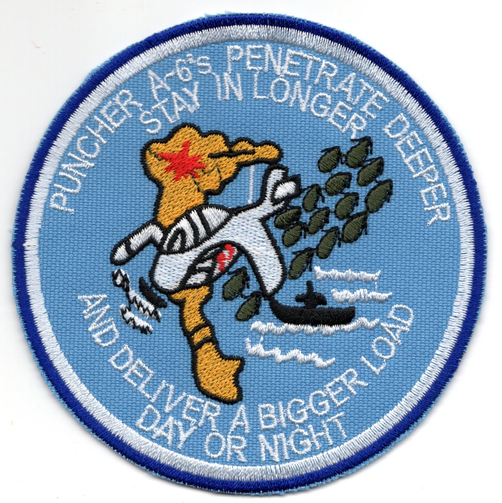 VA-75 'PENETRATE DEEPER' Vietnam-era Cruise Patch