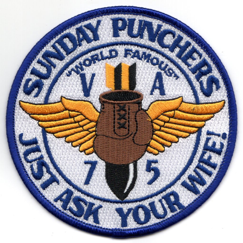 VA-75 'ASK YOUR WIFE' Patch