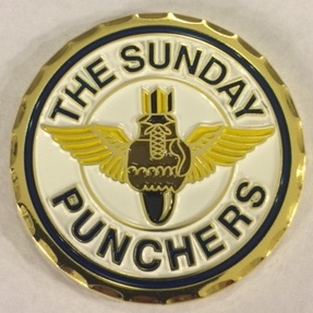 VA-75 'SUNDAY PUNCHER' Coin (Front)