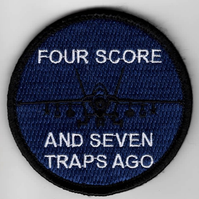 VAQ-129 CLASS 23-03 *LINCOLN SKULL* CQ Bullet (Blue/V)