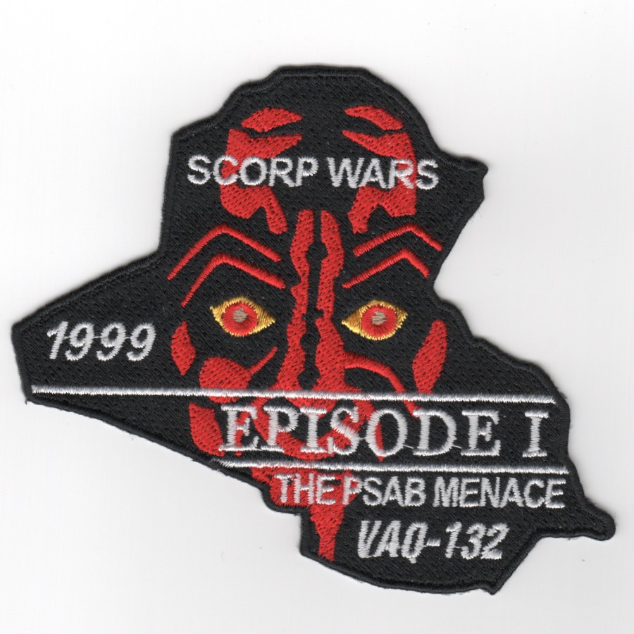 VAQ-132 1999 'SCORP WARS' Cruise Patch