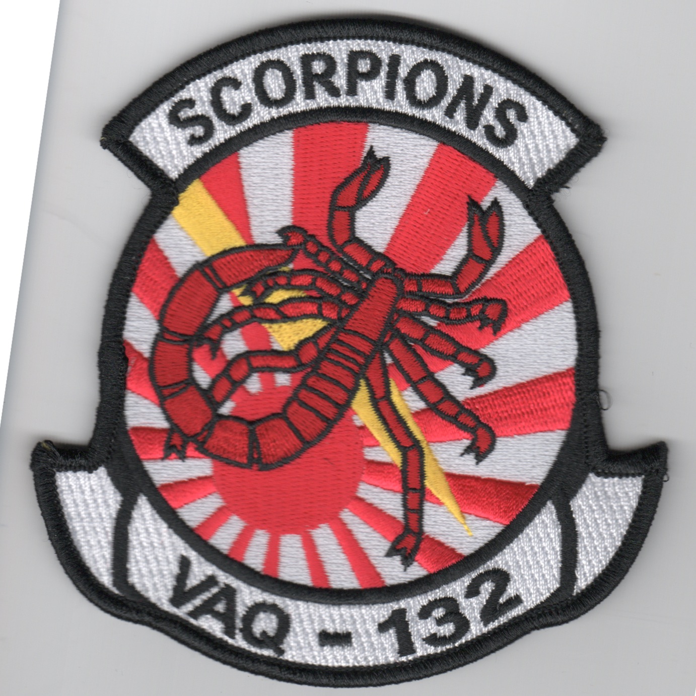 VAQ-132 Squadron Patch (Setting Sun)