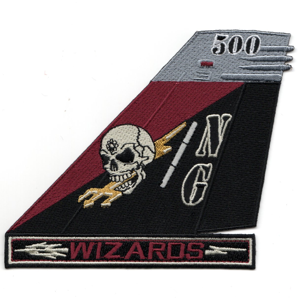 VAQ-133 'WIZARDS' Tail Fin (500 Top)