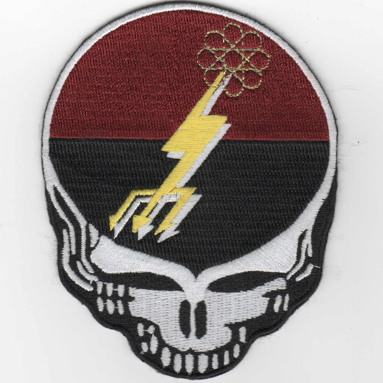 VAQ-133 'SKULL' Patch (Maroon/Black)