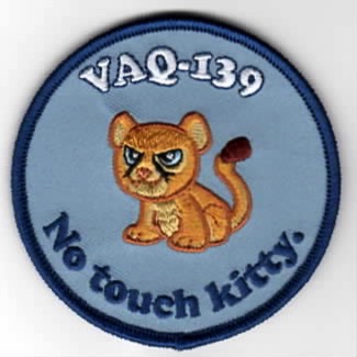 VAQ-139 2023 *NO TOUCH KITTY* Patch