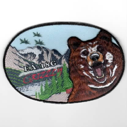 VAQ-139 2023 *GRIZZLY* Cruise (Oval)