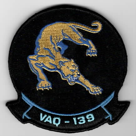 VAQ-139 2023 *BLACK* Squadron Patch (V)