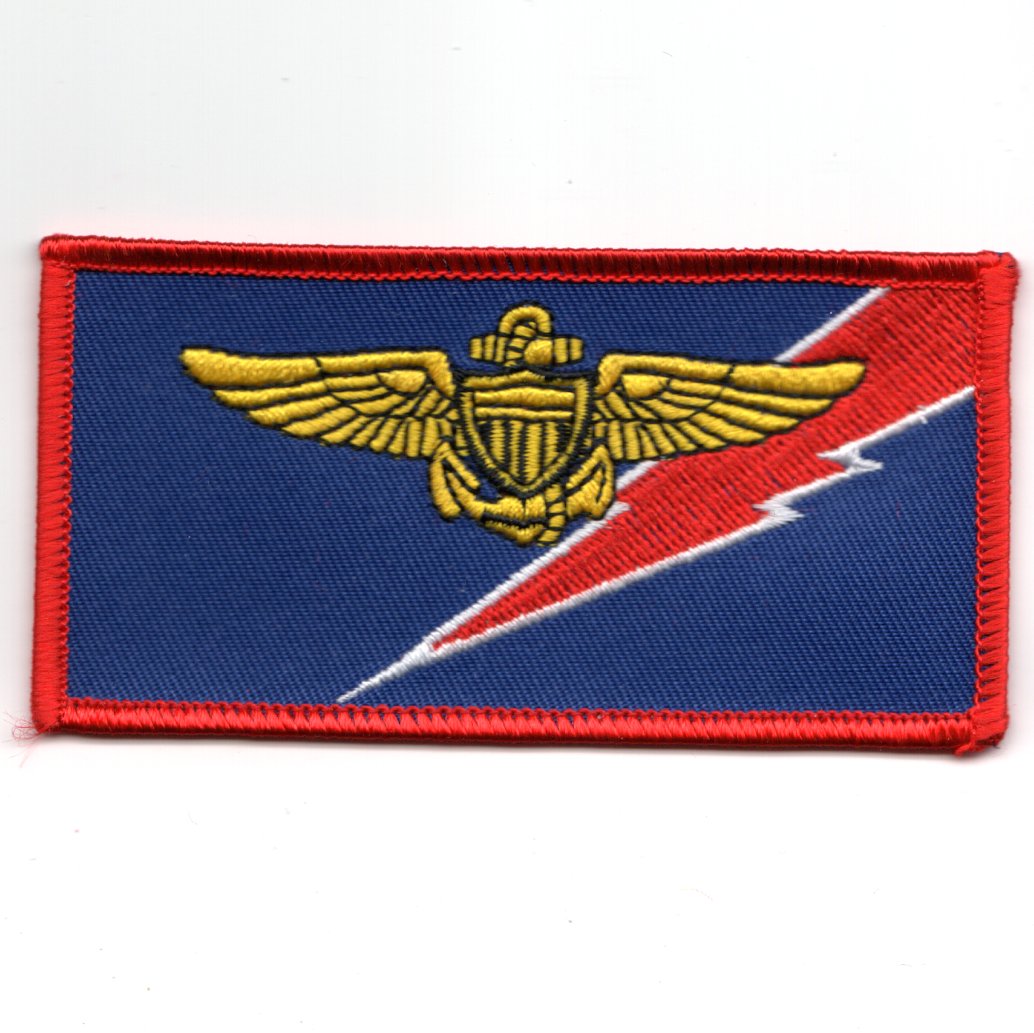 VAQ-33 Pilot Nametag (Red)