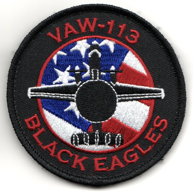 VAW-113 E-2D 'Bullet' Patch (R/W/B)