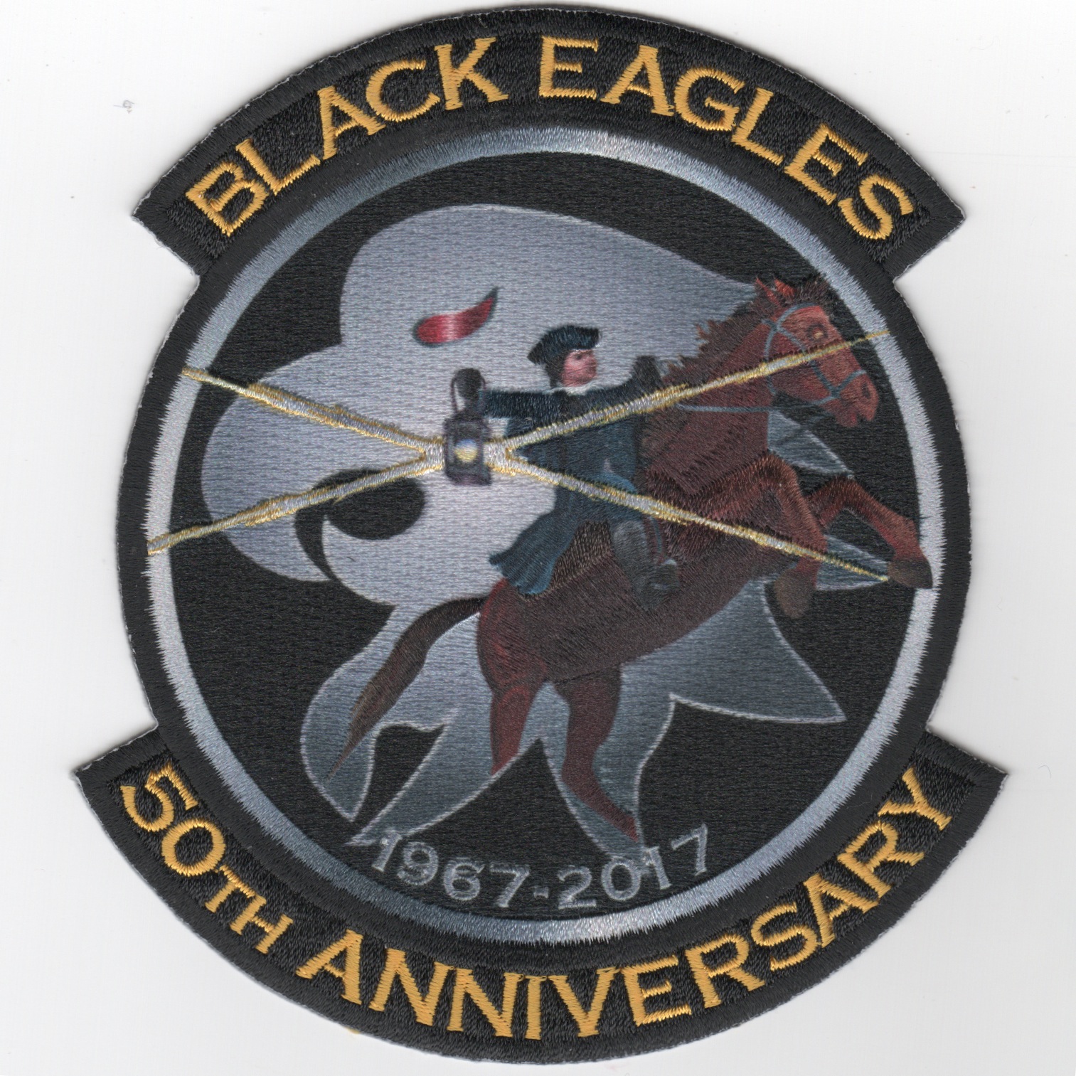 VAW-113 '50th Anniversary' Patch (Black)