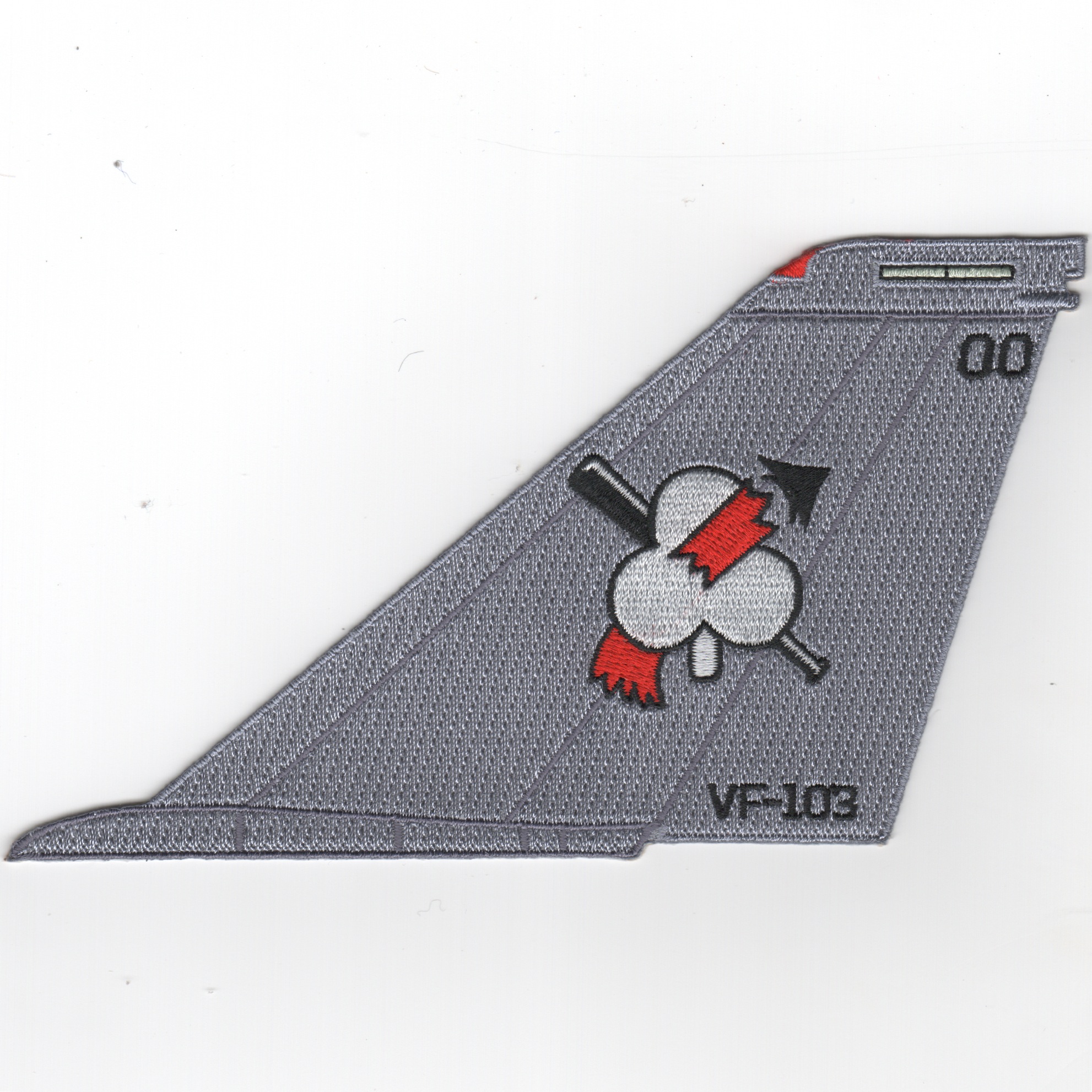 VF-103 F-14 Tailfin (No Text/Light Gray)