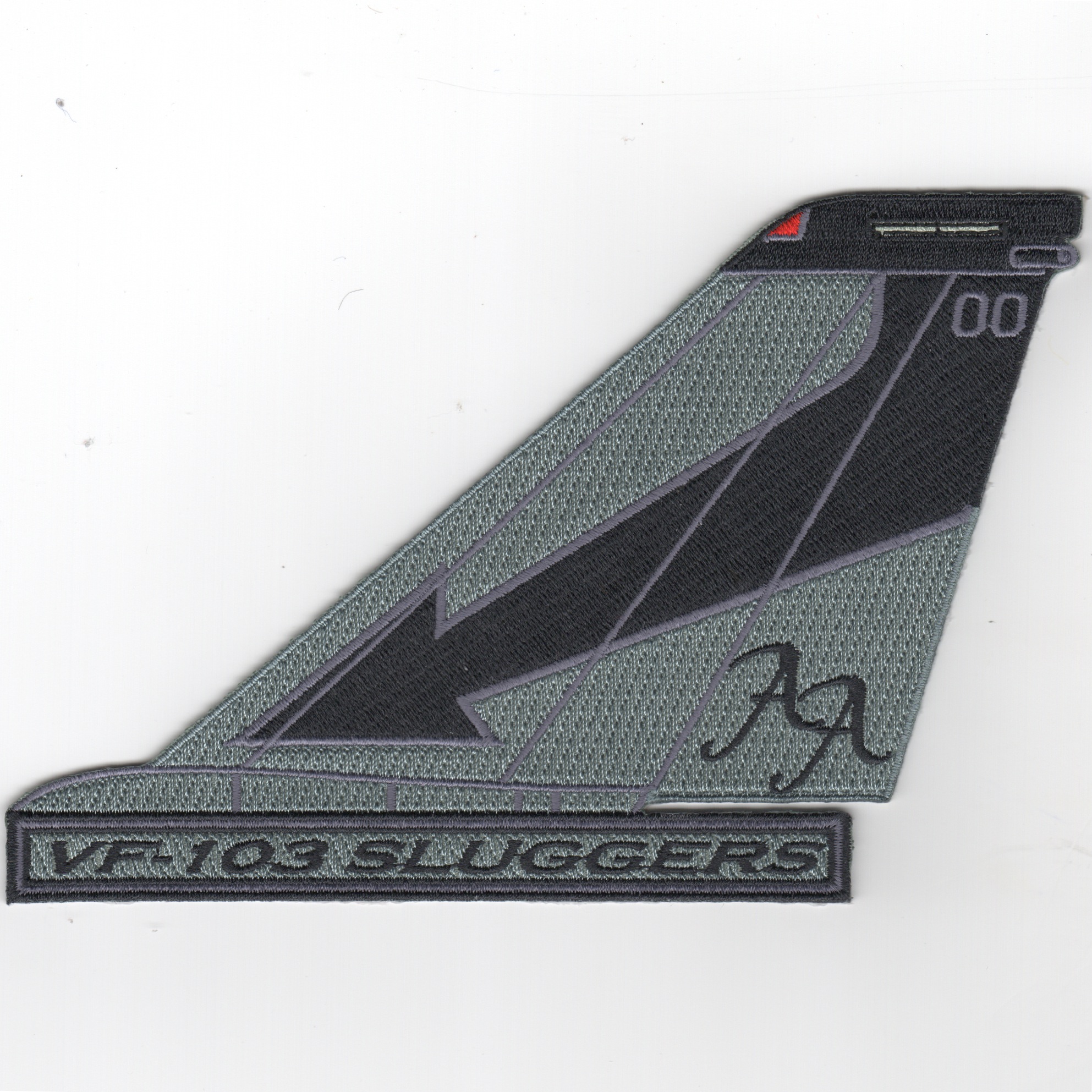 VF-103 F-14 Tailfin (Text/Dk Gray)