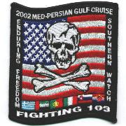 VF-103 OEF/OSW '02 Cruise Patch