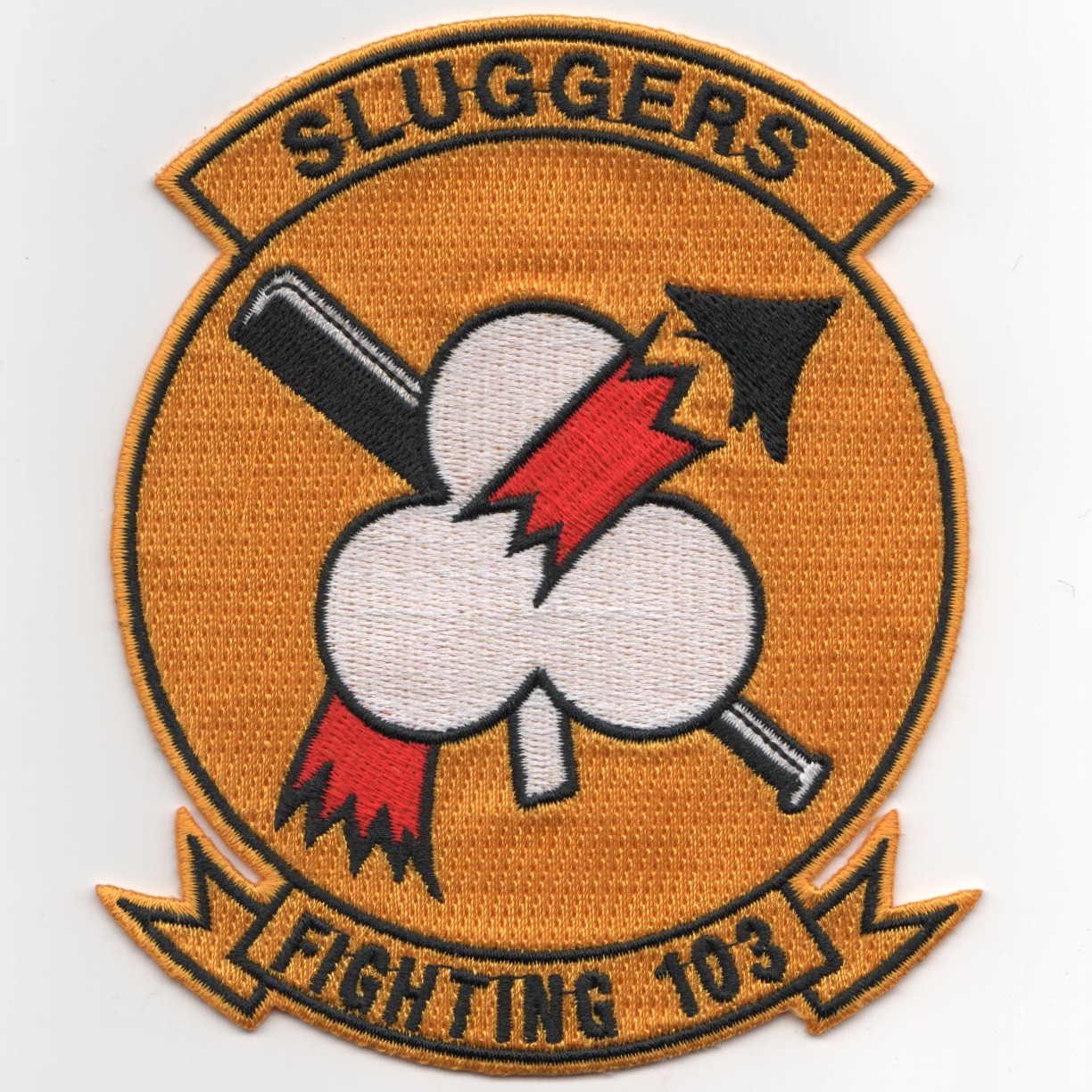 VF-103 Squadron Patch (Historical/Yellow)