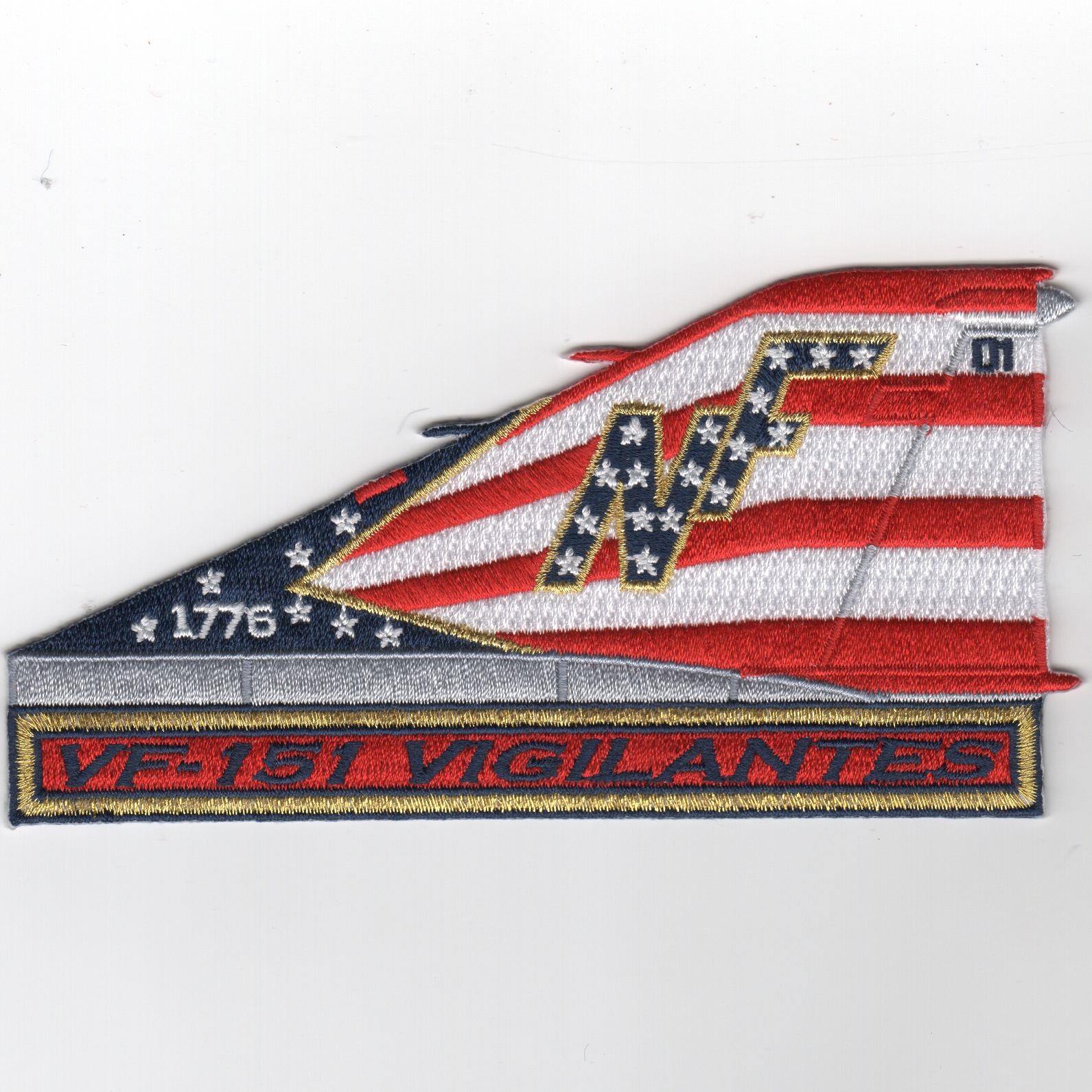 VF-151 F-4 TAILFIN Bicentennial Patch (R/B)