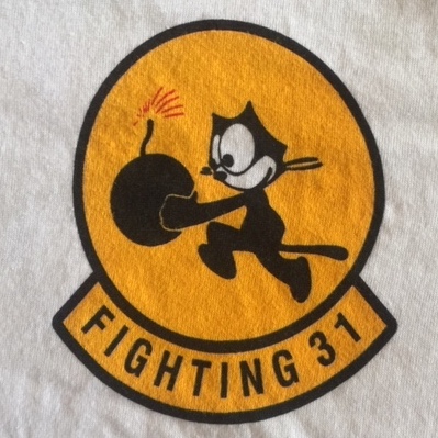 VF-31 F-14 'FELIX RULES' T-shirt (White)