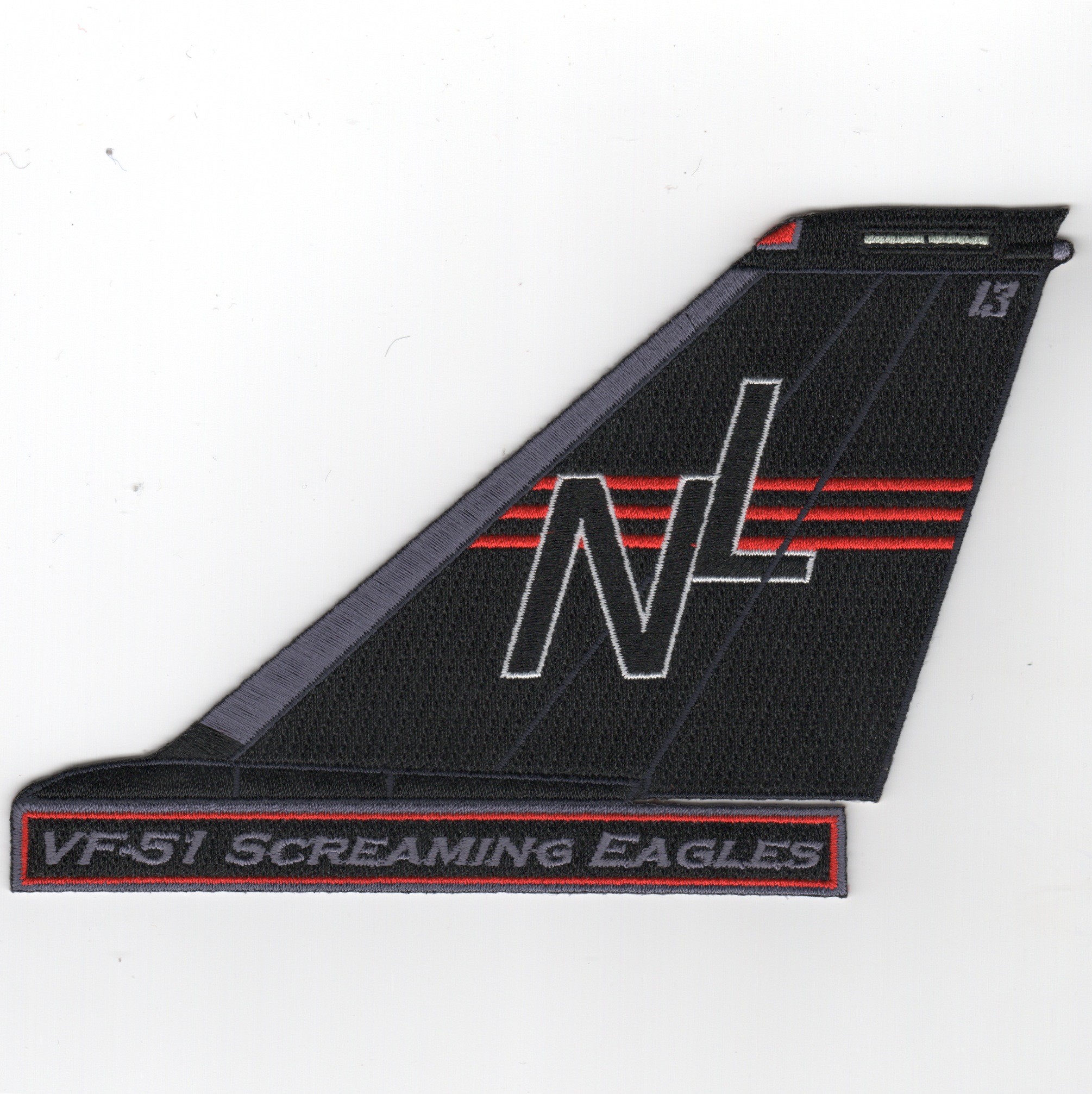 VF-51 F-14 Tomcat TailFin (Text)