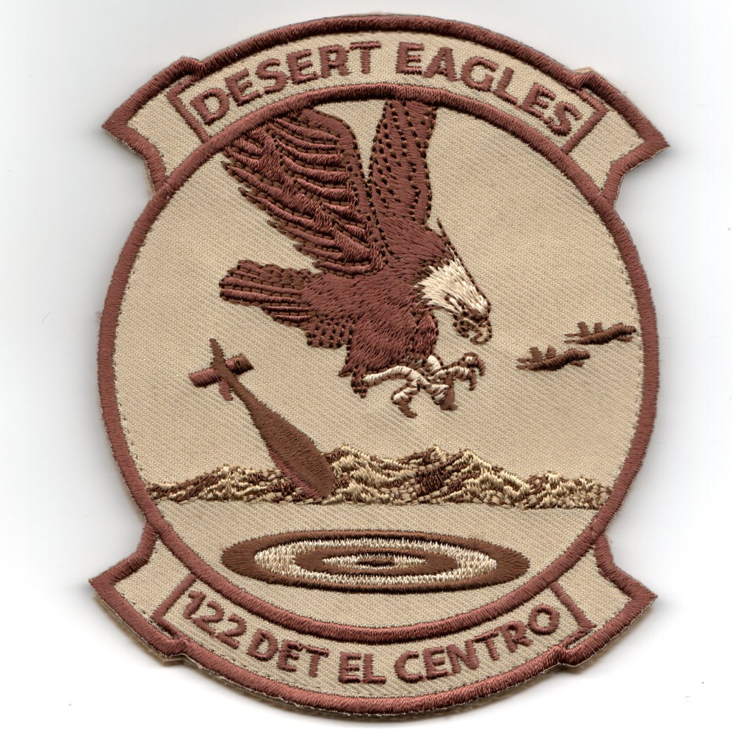 VFA-122 'DET EL CENTRO' Squadron Patch (Des)