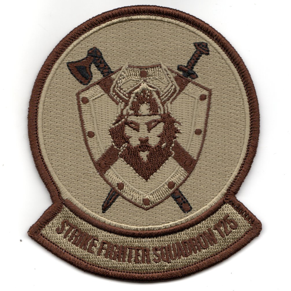 VFA-125 Sqdn (Desert/Viking on Shield)