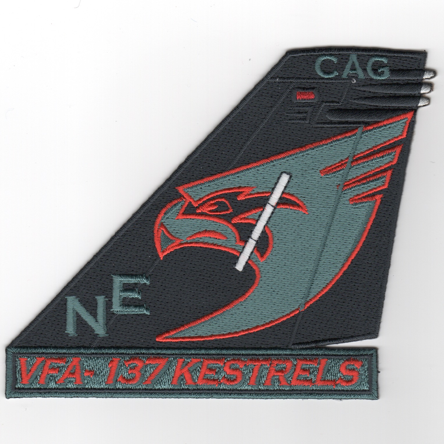 VFA-137 'NE' TailFin (CAG/GITD Form Lights)