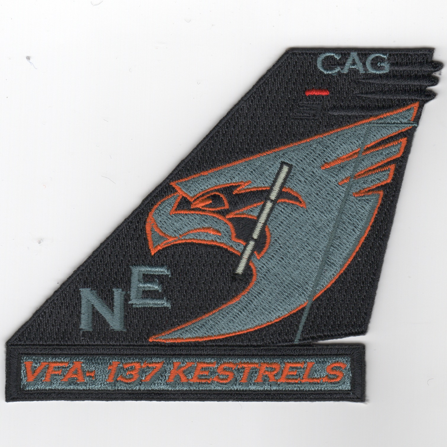 VFA-137 'NE' TailFin (CAG/Blue Form Lights)